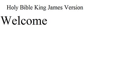 Welcome to My Bible Reading Videos