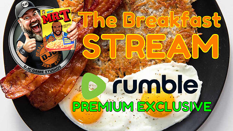 RUMBLE Premium - The Breakfast Stream - LIVE Retro Gaming with DJC