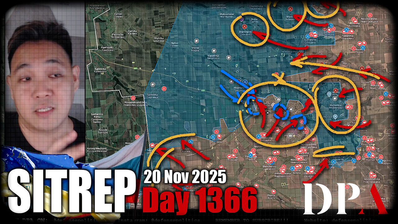 [ Ukraine SITREP ] MASSIVE COPIUM ON POKROVSK!!! Massive COLLAPSES all over the place! Doom & Gloom!