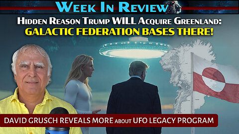 HIdden Reasons Trump Will Aquire Greenland, David Grusch reveals more...