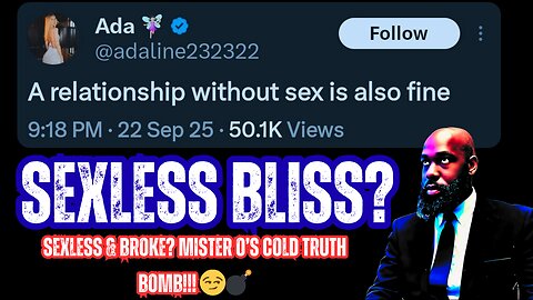 Sexless Bliss? MISTER O Says Ditch the Dough Too!!! 💸😏