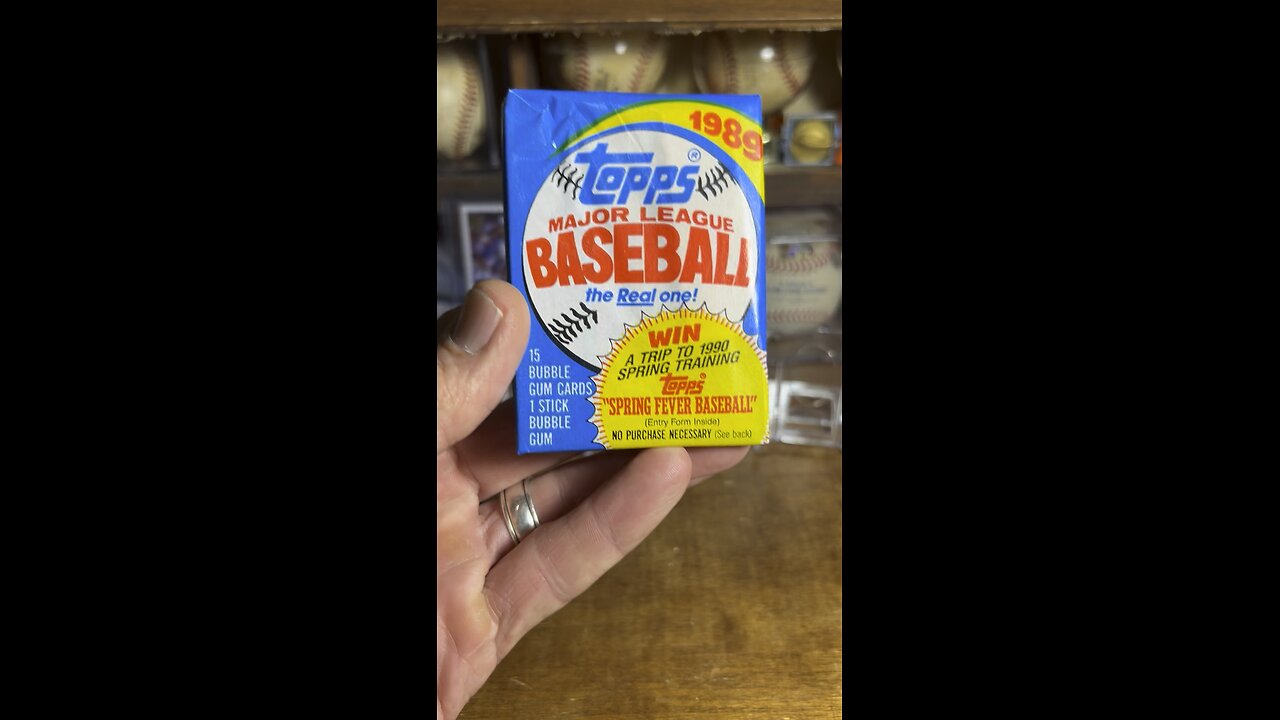 1989 #Topps #baseballcards #packopening
