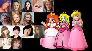 Video Game Voice Comparison- Princess Peach/Toadstool (Super Mario)