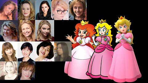 Video Game Voice Comparison- Princess Peach/Toadstool (Super Mario)