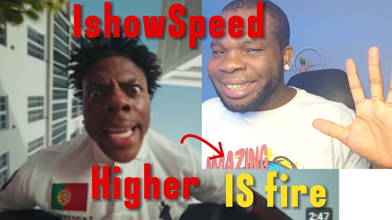 IShowSpeed - Higher (Official Music Video) REACTION