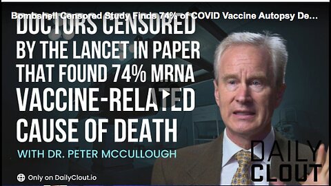 "Vaccine Responsible for 74 Percent of Reported Deaths"