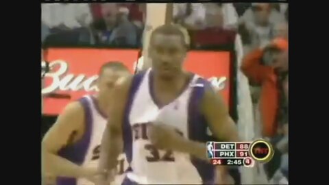 Amar'e Stoudemire 26 Points Vs. Pistons, 2004-05.