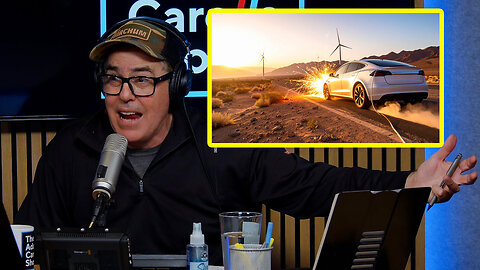 Adam Carolla’s Electric Car Dies in the Desert