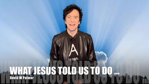 "What Jesus Told Us to Do While Awaiting His Return" - David W Palmer (2025)