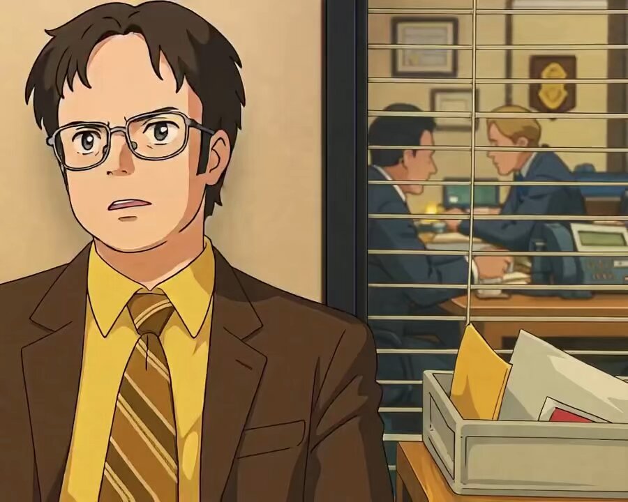 The Office x Studio Ghibli