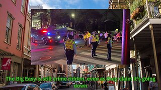New Orleans could statistically be considered far more crime ridden than Chicago