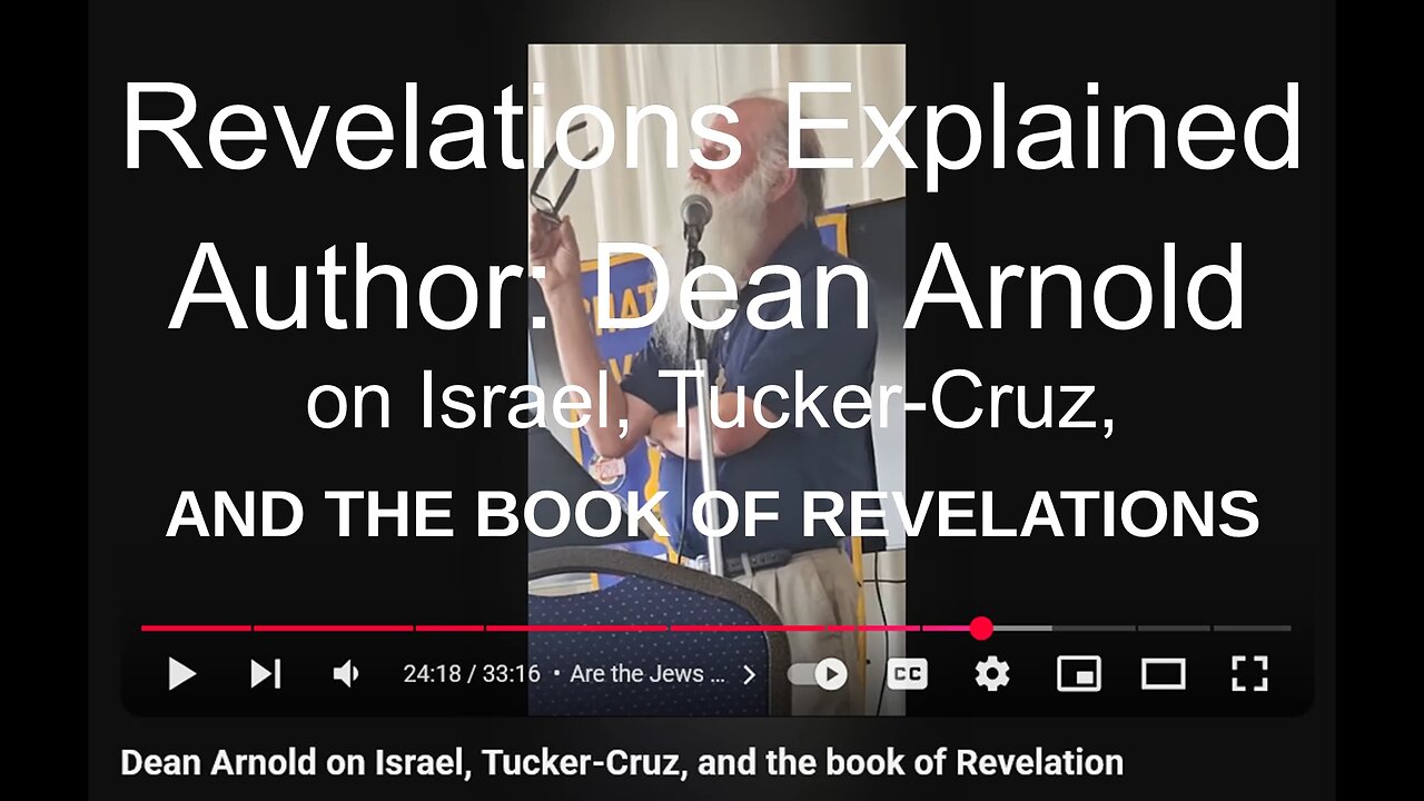 Author Dean Arnold on the Book of Revelations
