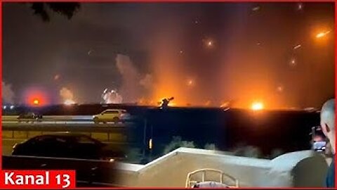 Iran starts massive attack on Israel: It is striking with ballistic missiles