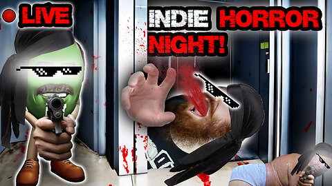 YOU'RE STILL TRAPPED YO! SCARY ELEVATOR GAMES YO! Ft. GANGSTA SMELLY MAN! | LIVE INDIE HORROR NIGHT!