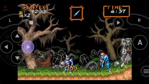 Super Ghouls'n Ghost (USA, Europe) - gameplay GBA Platformer Shooter Medieval Fantasy