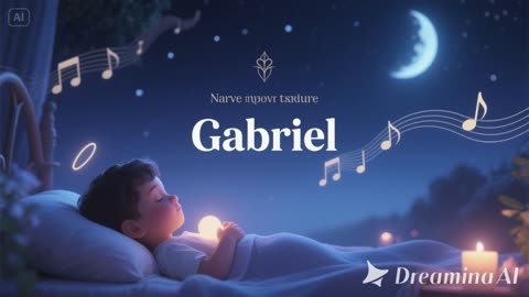 Gabriel – Fall Asleep with the Melody of Your Name | Discover Your Soul’s Story #trendingvideo