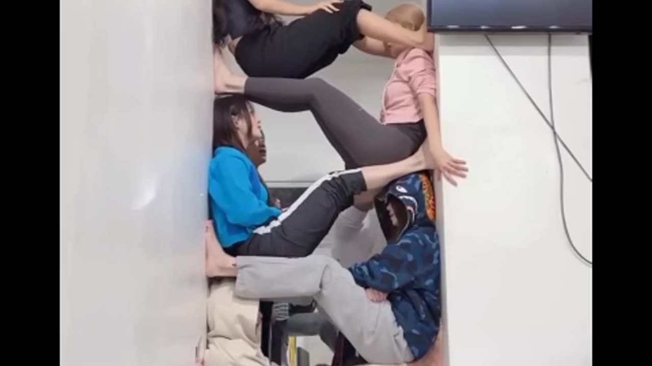 Human 5th Tower⁉️😱