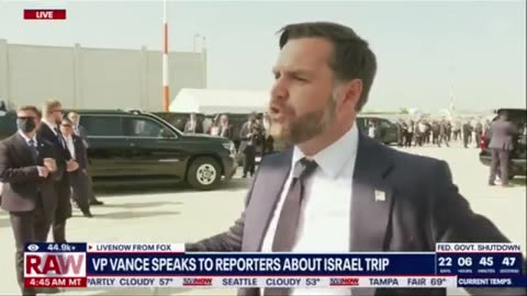 Vance on Gaza after meeting Netanyahu: "No American troops on the ground"