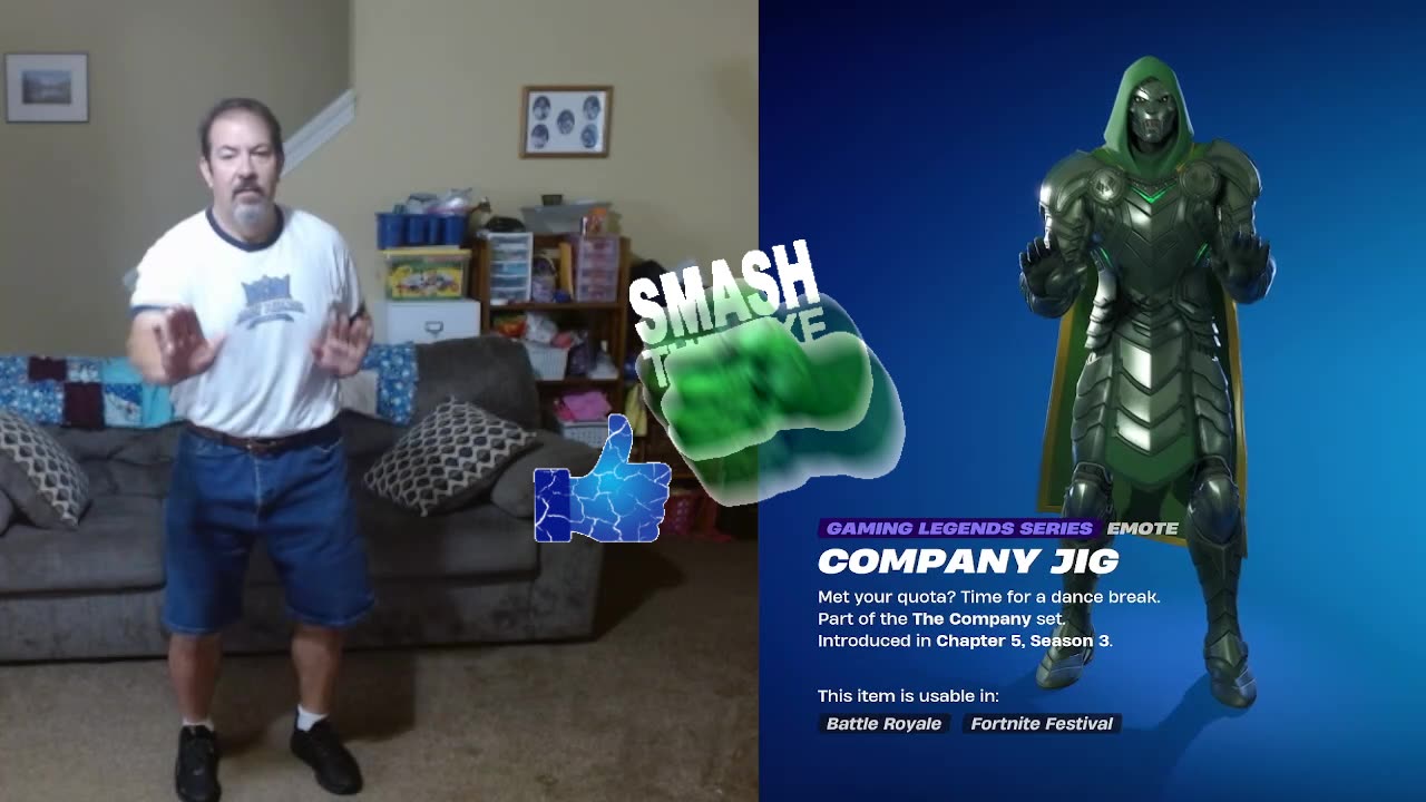 FFG Dance Fortnite Emotes Company Jig