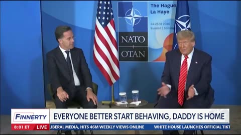 President Trump is "Holding Court" like Old Times ⚡ Ed Henry