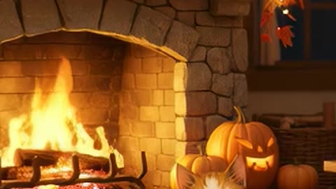 Can't sleep? Try this 😴 #fallhomedecor #sleepinstantly #cutecat #adorable #halloween #autumnlook