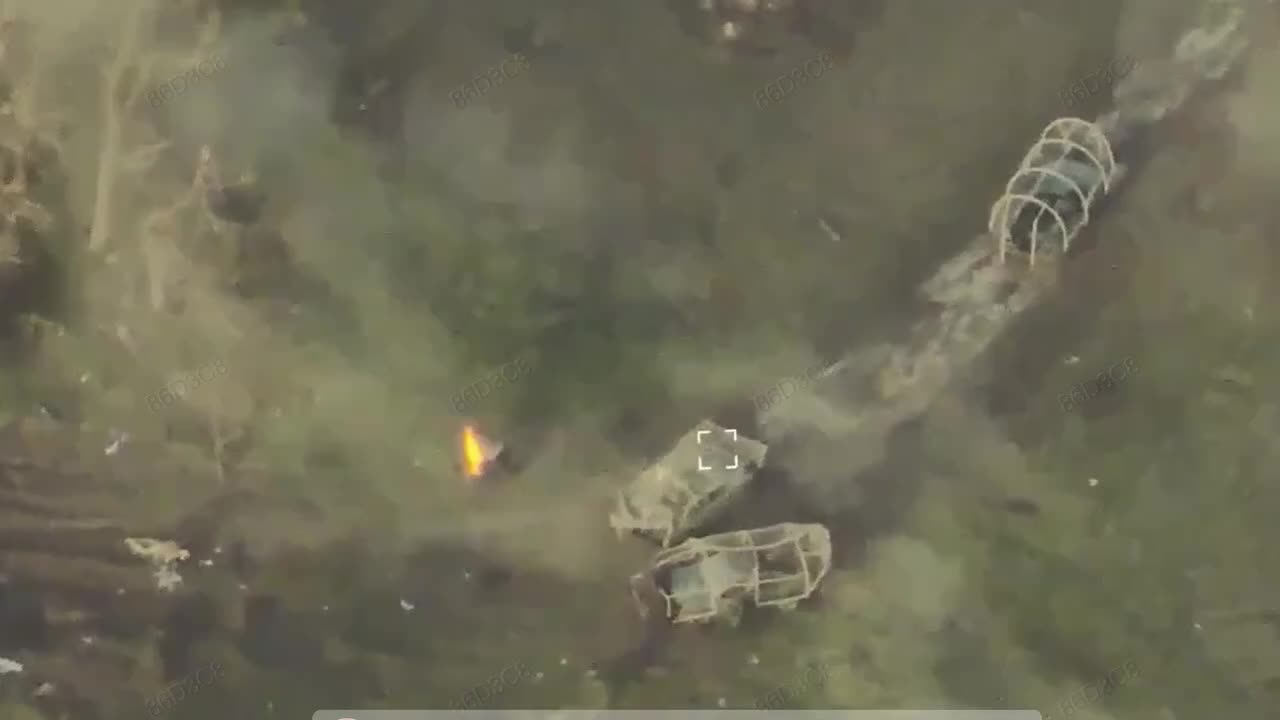 Lighting Up Massive Infantry Group with Drones and Cluster Munitions(Incredible Loses)