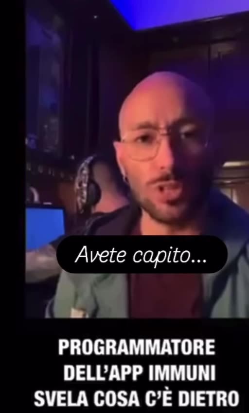 🚨Programmatore del'app immuni