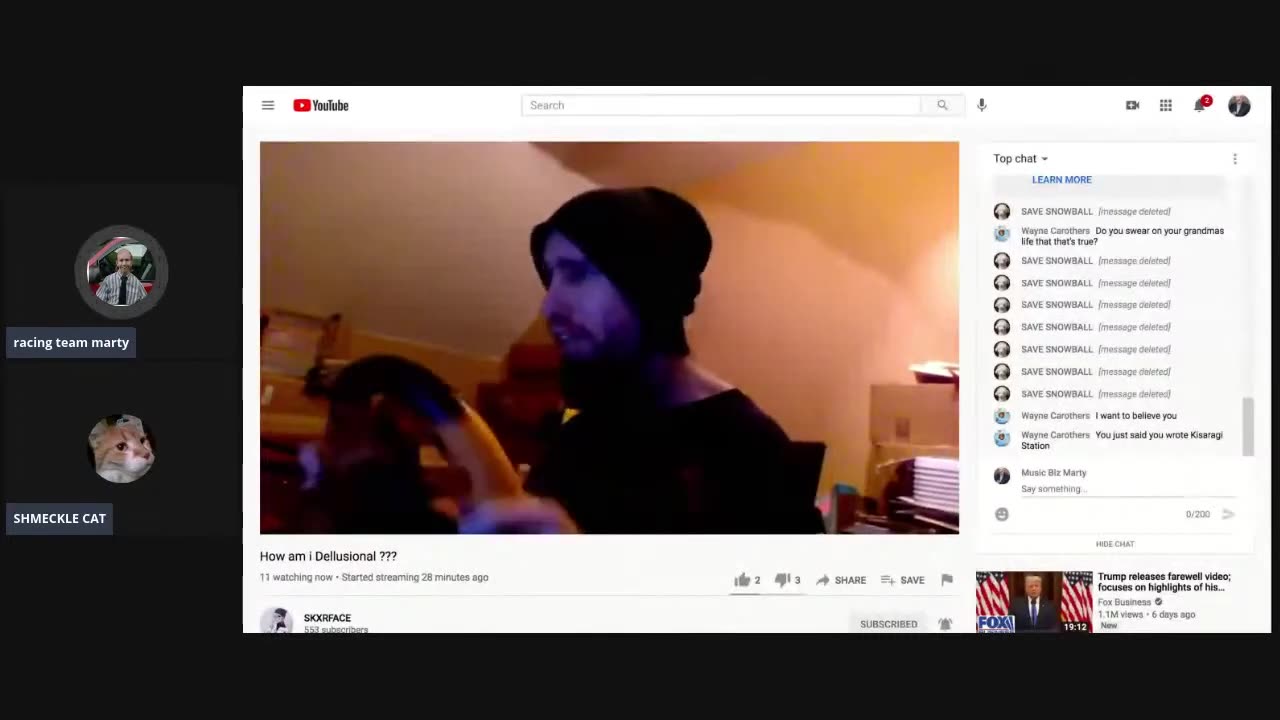 2021-1-26 Cyrax’s new album is proven to be all old stolen songs- proof inside- cyrax appears-