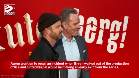 Aaron Paul says Bryan Cranston is 'the most immature person I’ve ever met in my life'