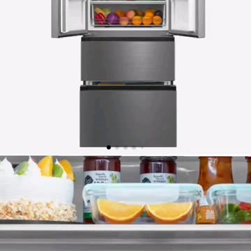 391L French Door Fridge Freezer—where style meets functionality!