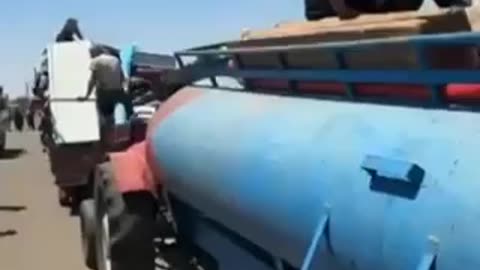In a shocking report from Sky News, scenes of widespread looting in the Druze city