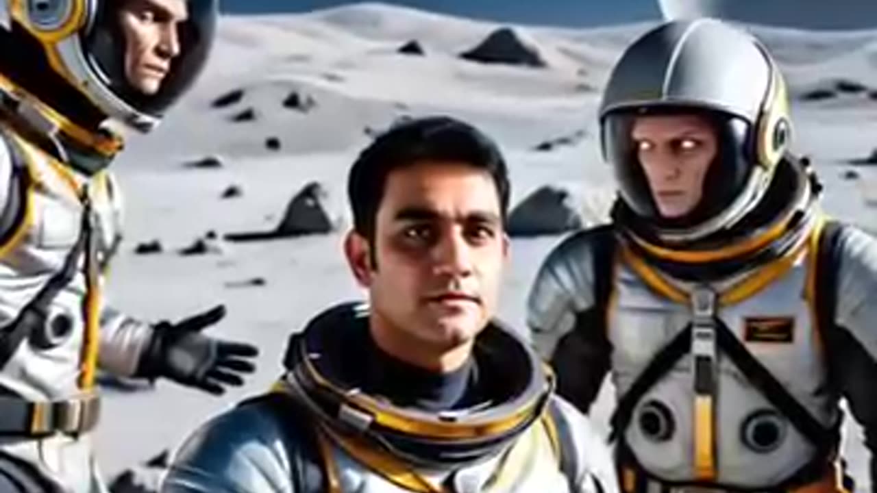 NASA on the moon
