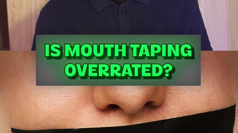 Mouth taping for sleep. #health #healthy #healthadvice #shorts #reels