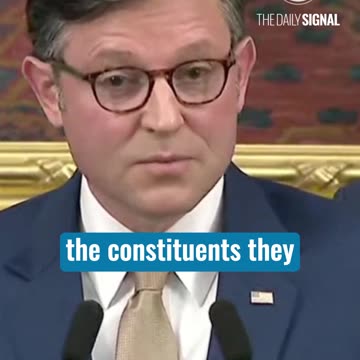 MIKE JOHNSON: '[Dems] Are Using the American People as Pawns'