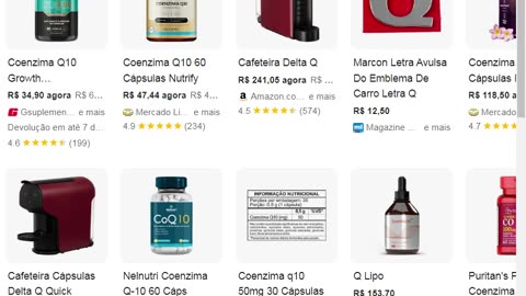 Coenzima Q10 Growth Supplements