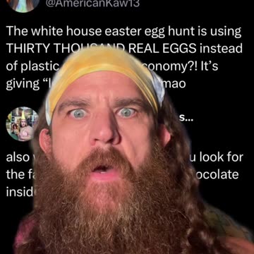 Easter egg hunt #Easter #EasterEggHunt #WhiteHouse #Trump #America #TadpoleTriplett