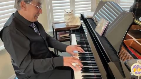 Dino at the Piano 5-13-25