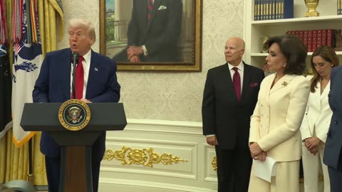 President Trump Participates in a Swearing-In for the US Attorney for the District of Columbia