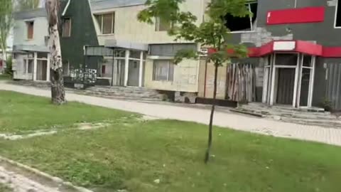 Russian Influencer Goes On Ride Through Donetsk City, Occupied Since 2014