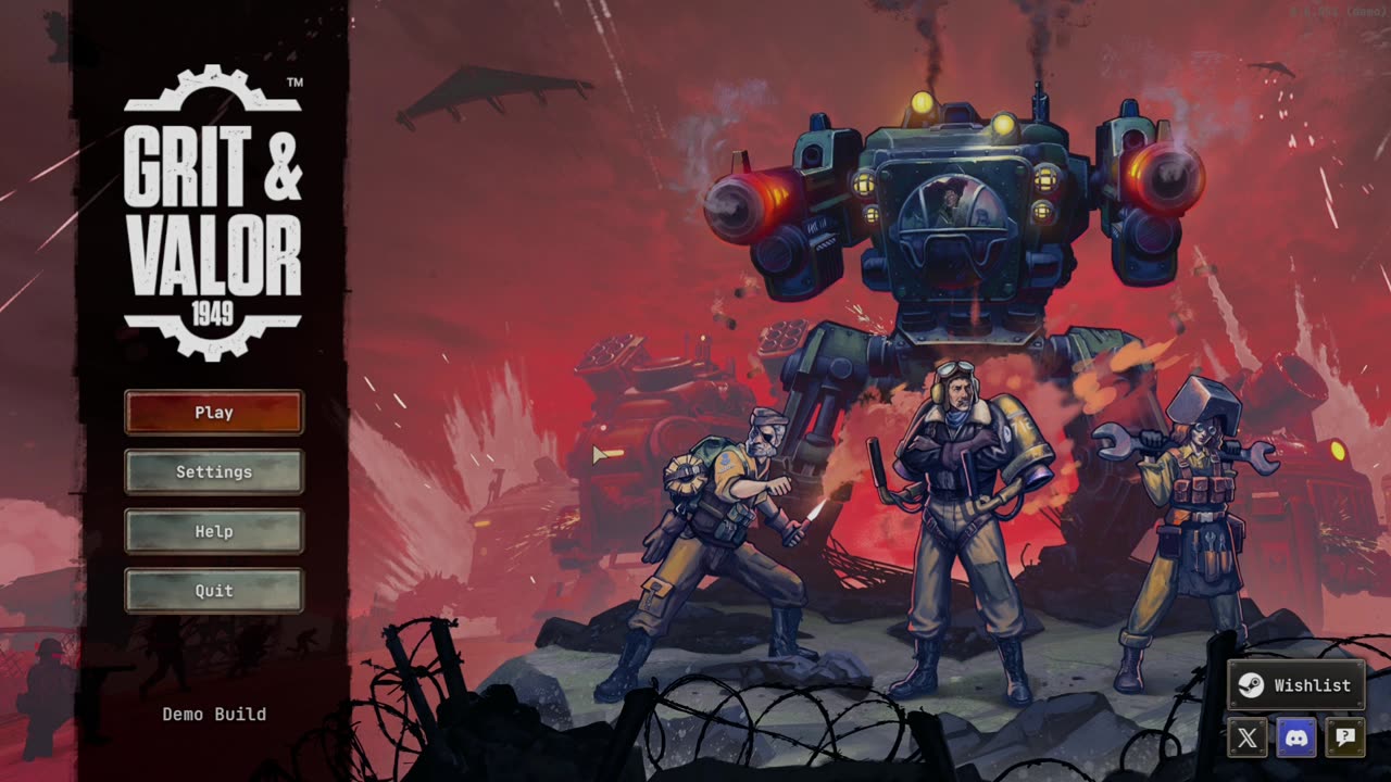 Playing Grit And Valor 1949 Demo