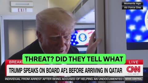 Trump finds out Qatari fighter jets are about to escort Air Force One