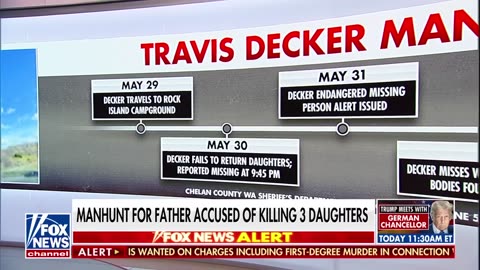 Sheriff 'optimistic' in search for man accused of killing three daughters