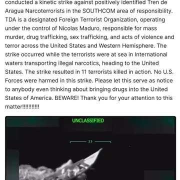 Venezuelan Drug Dinghy