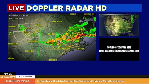 🌪 🚛 LIVE: Severe Weather Tracking for Truckers Today