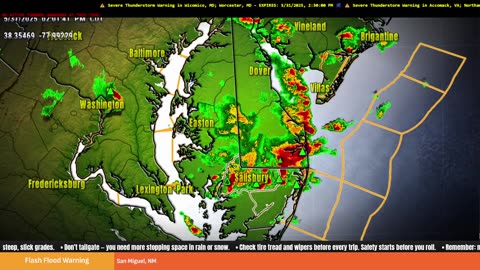 🌪 🚛 LIVE: Severe Weather Tracking for Truckers Today