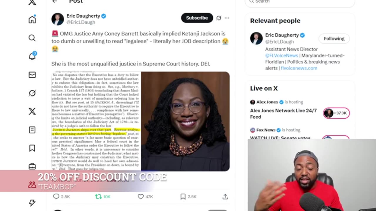MSNBC MELTS DOWN Over Black SCOTUS Justice Getting DESTROYED For DUMB Dissent Against Trump Victory!