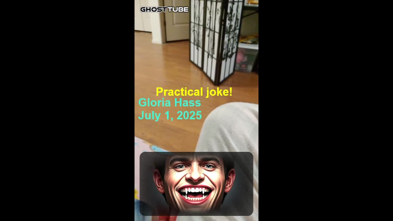 Practical joke by a guardian angel