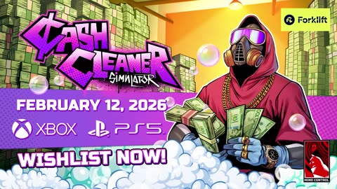 Cash Cleaner Simulator — PS5 & Xbox Launch Date Announcement