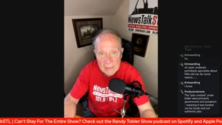 J6 Pipe Bomber Suspect In Custody | The Randy Tobler Show | NewsTalkSTL