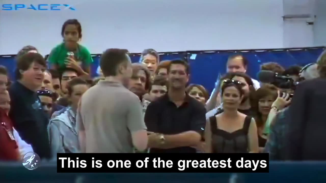 Elon Musk: “One of the Greatest Days of My Life. Ultimately, We're Getting to Mars.”